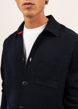 Load image into Gallery viewer, Model wearing Saint James - Cork ll in Navy.