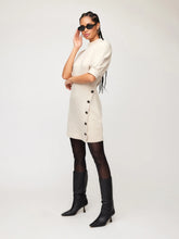 Load image into Gallery viewer, Model wearing Fifteen Twenty - Elsie Dress in Oatmeal.