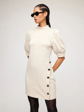 Load image into Gallery viewer, Model wearing Fifteen Twenty - Elsie Dress in Oatmeal.