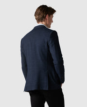 Load image into Gallery viewer, Model wearing Rodd & Gunn - Haldon Jacket in Midnight - back.