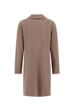 Load image into Gallery viewer, Herno Women's Act First Scuba Snap Front Jacket - Taupe - back