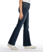 Load image into Gallery viewer, Model wearing Kut From The Kloth - Stella High Rise Fab AB Flare KP1249MA2 in Neutral.