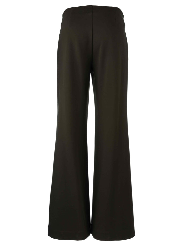Kut From The Kloth - Meg Wide Leg Pant w/Trouser Pkts in Olive - back.