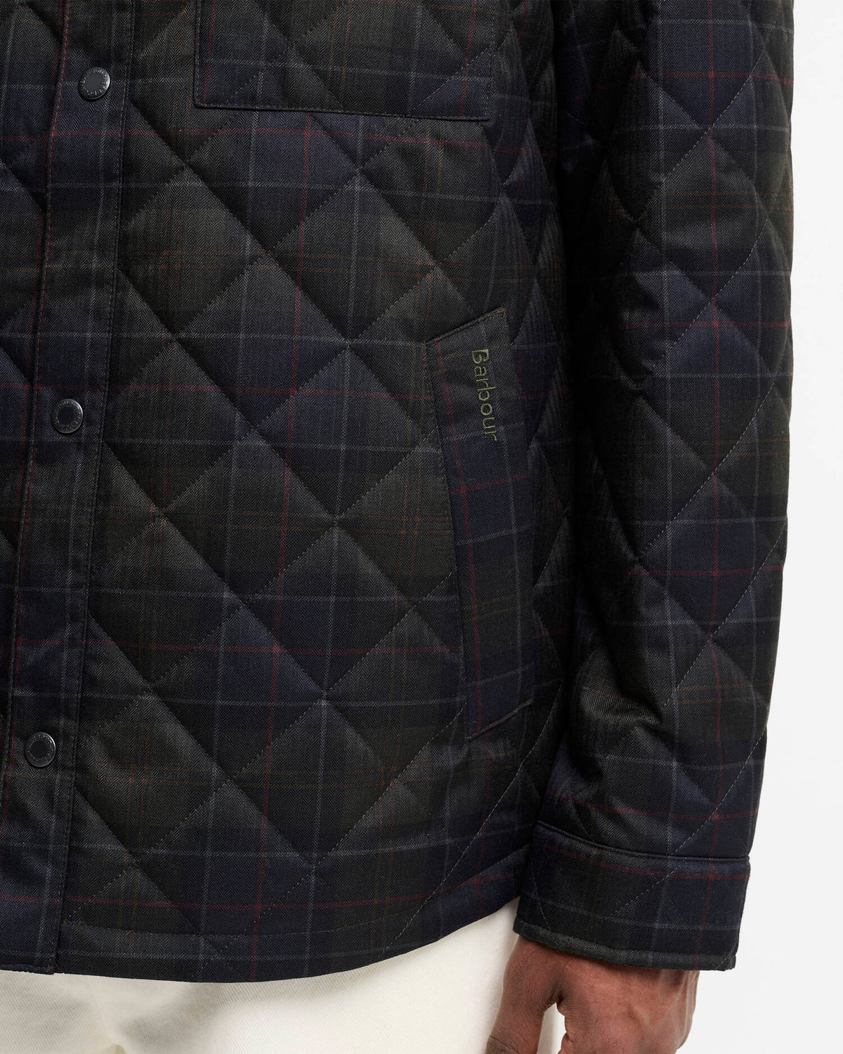 Barbour - Tartan Quilted Shirt Jacket