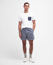 Load image into Gallery viewer, Model wearing Barbour Melonby Short in Dark Chambray.