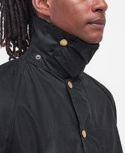 Load image into Gallery viewer, Model wearing Barbour Beaufort 40 Wax Jacket in Sage.