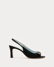Load image into Gallery viewer, Frances Valentine - Reese Suede Slingback w/ Satin Bow
