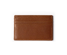 Load image into Gallery viewer, Ghurka - Slim Credit Card Case No. 204 in Vintage Chestnut Leather.