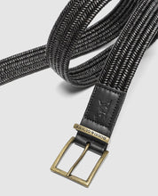 Load image into Gallery viewer, Rodd & Gunn - Stirling Stretch Belt in Nero.