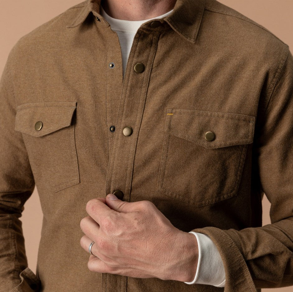 Duckhead - Brushed Canvas Snap Shirt