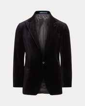 Load image into Gallery viewer, POLO Ralph Lauren - Tailored Velvet Jacket in Black.
