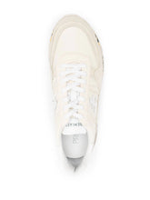 Load image into Gallery viewer, Premiata Men's Landeck Lace Up Sneaker VAR 6136 in Off White.