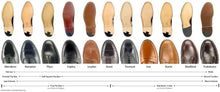Load image into Gallery viewer, Alden shoe last size chart.