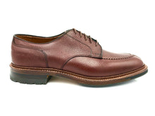 Load image into Gallery viewer, Side view of LaRossa Shoe and Alden special Norwegian make up D9604 in brown scotch grain.