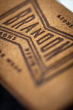 Load image into Gallery viewer, &Sons Trading Co Brandon indigo jeans logo.