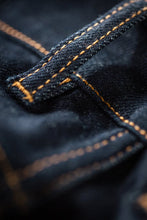 Load image into Gallery viewer, &Sons Trading Co Brandon indigo jeans belt loop.