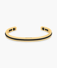 Load image into Gallery viewer, Pig & Hen - Navarch 6mm Bracelet in Black/Gold.