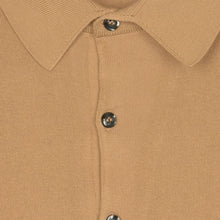 Load image into Gallery viewer, John Smedley Bradwell L/S Shirt in Light Camel.