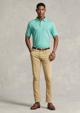 Load image into Gallery viewer, Model wearing POLO Ralph Lauren - Sullivan Slim Knitlike Chino Pant in Boating Khaki.
