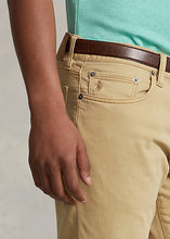 Load image into Gallery viewer, Model wearing POLO Ralph Lauren - Sullivan Slim Knitlike Chino Pant in Boating Khaki.