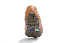 Load image into Gallery viewer, Riomar The Waterman Tan Slip on loafer back.