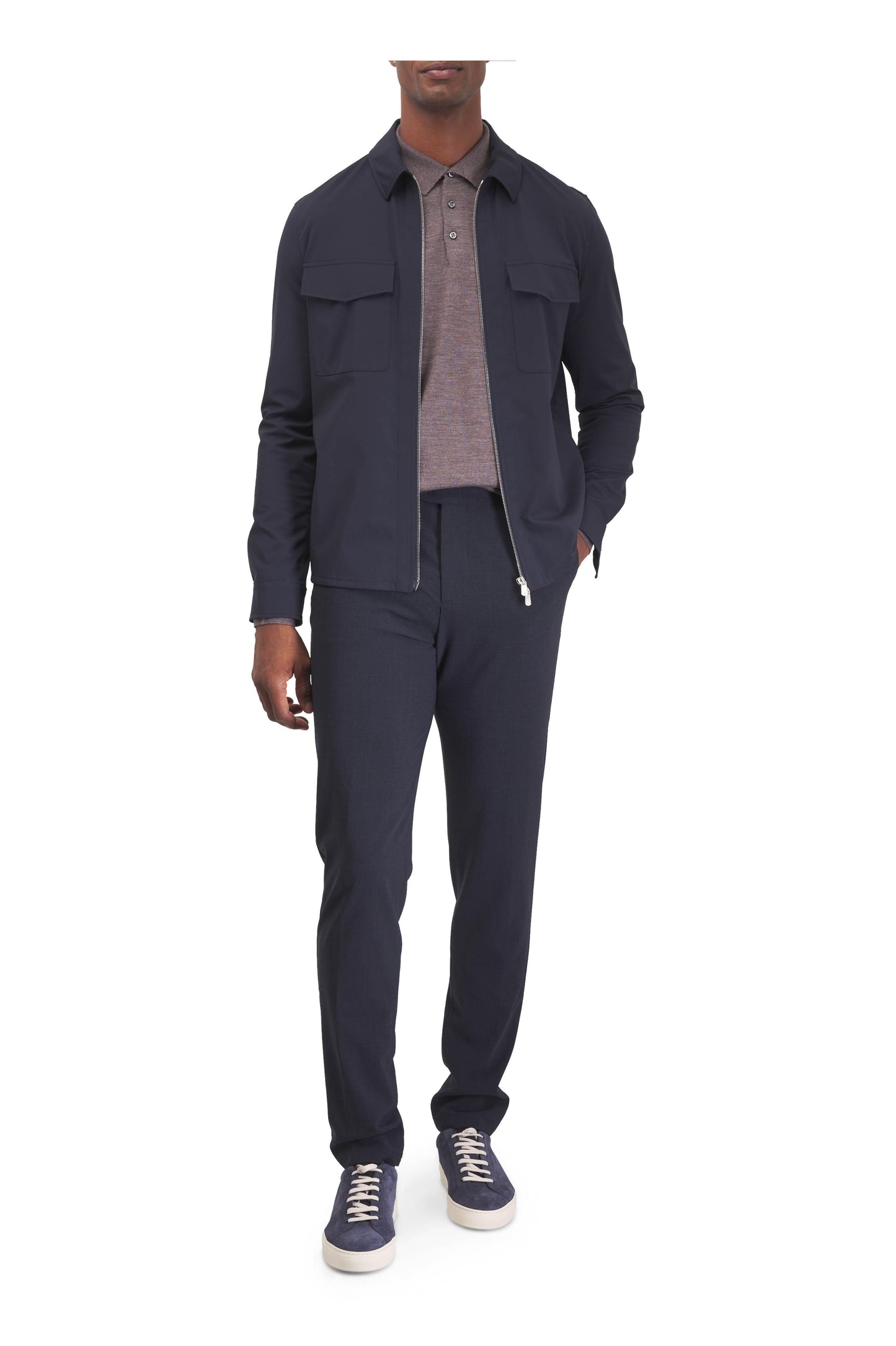 Pescarolo - Urus Navy Zip Jacket