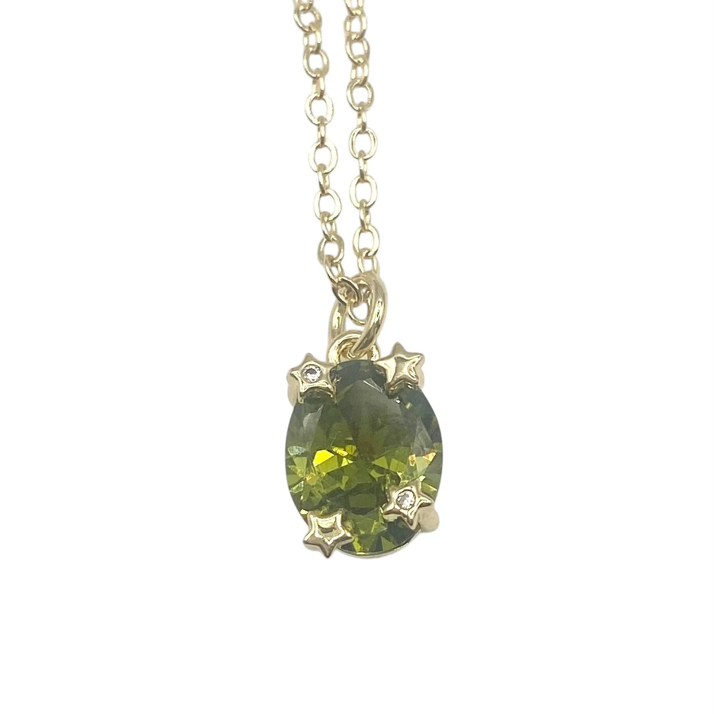 VB & CO. - Celestial Gemstone Crystal Necklace