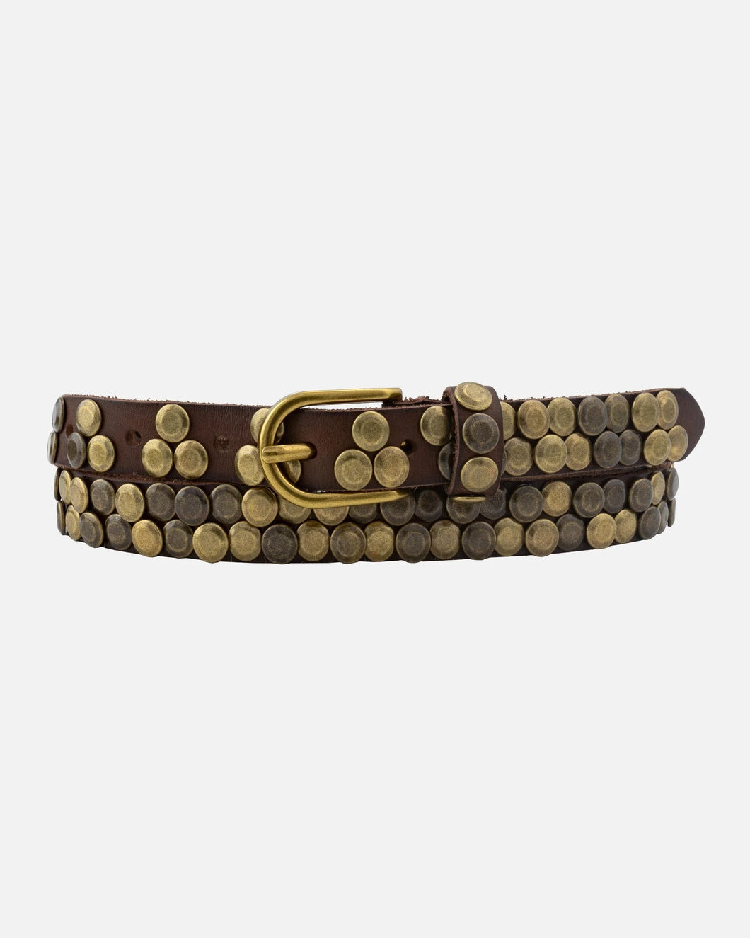 Amsterdam Heritage - Chiara Women's Skinny Studded Belt