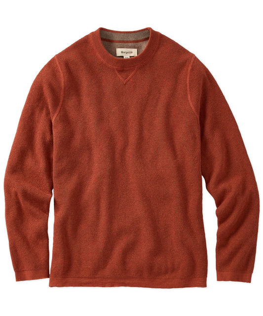 Borgo 28 - LS Reversible Crew Sport Sweater