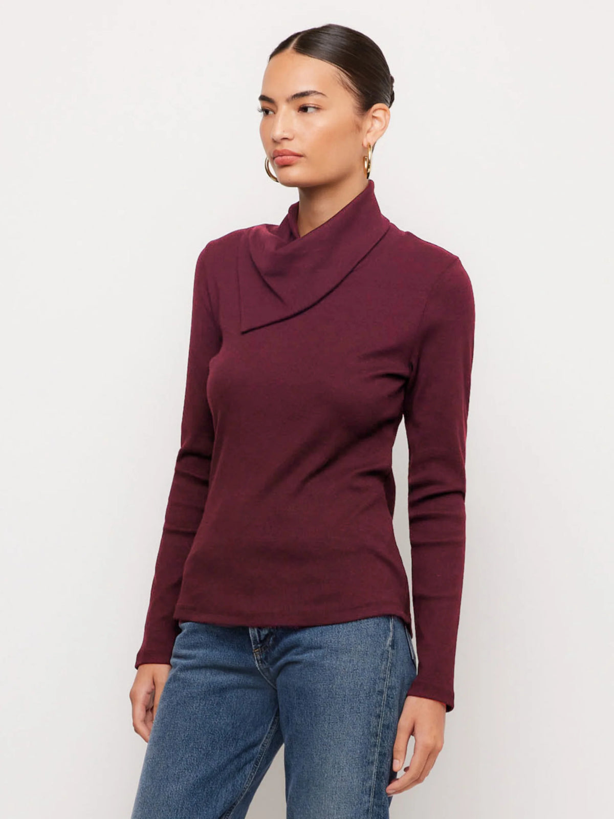 Fifteen Twenty - Rhonda Drape Neck Top