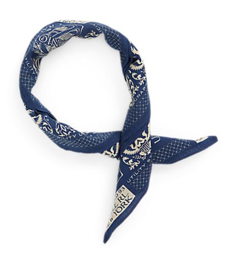 RRL- Cotton Ried Bandana (20" x 20")