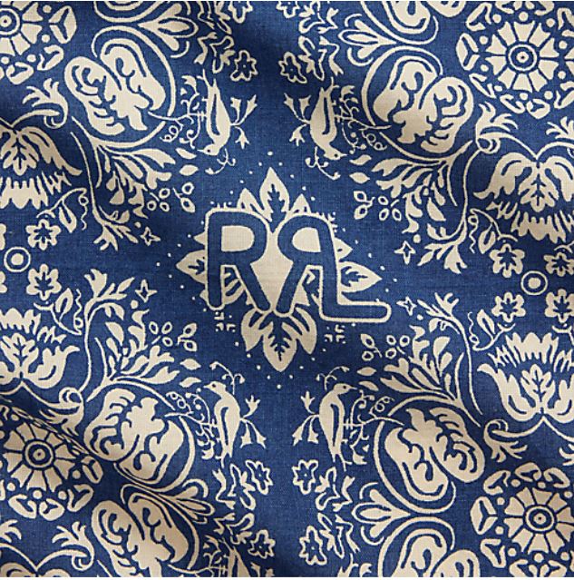 RRL- Cotton Ried Bandana (20" x 20")