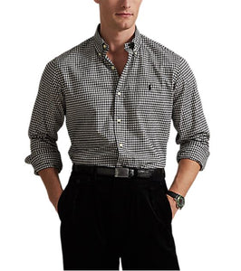 Model wearing POLO Ralph Lauren - LS Holiday Twills Sport Shirt - Check