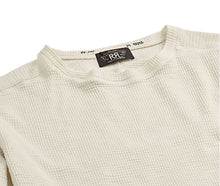 Load image into Gallery viewer, RRL - LS Textured Cotton Waffle Knit Shirt - close
