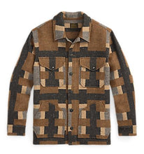 Load image into Gallery viewer, RRL - Cotton/Wool Blend Ashford Cruiser Shirt Jacket
