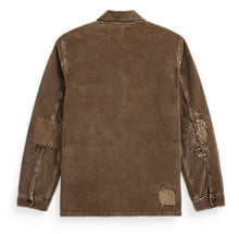 Load image into Gallery viewer, RRL - LS Cotton Corduroy 3-Pocket Eastwood Overshirt w/ Patch Repairs - back
