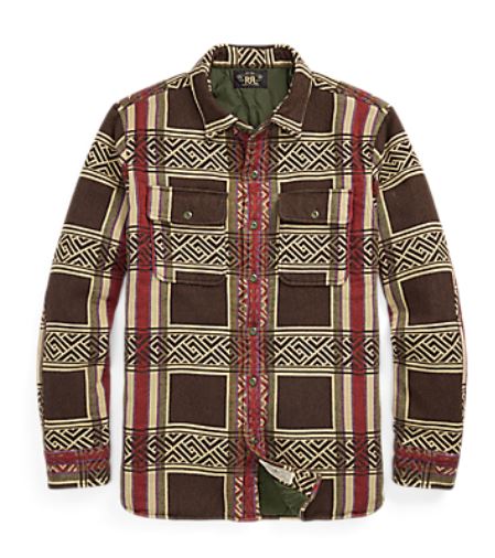 RRL - Wool Endurance CPO Jacket w/ Quilted Nylon Lining
