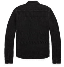 Load image into Gallery viewer, RRL - LS Cotton Indigo Jacquard Julius Shirt Jacket - back
