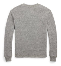 Load image into Gallery viewer, RRL - LS Cotton Waffle Knit Henley T-Shirt - back
