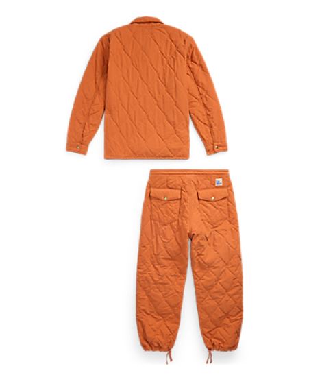 RRL - 2-Piece Set | Quilted Cotton Ripstop Regiment Shirt Jacket w/ Matching Pant