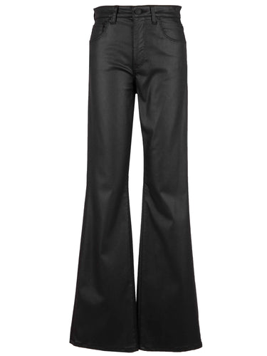 Kut From The Kloth - Ana High Rise Fab AB Flare in Black Coated.