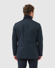 Load image into Gallery viewer, Model wearing Rodd &amp; Gunn - Winscombe Jacket in Midnight - back.
