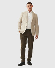 Load image into Gallery viewer, Model wearing Rodd &amp; Gunn - Mason Jacket in Macadamia.
