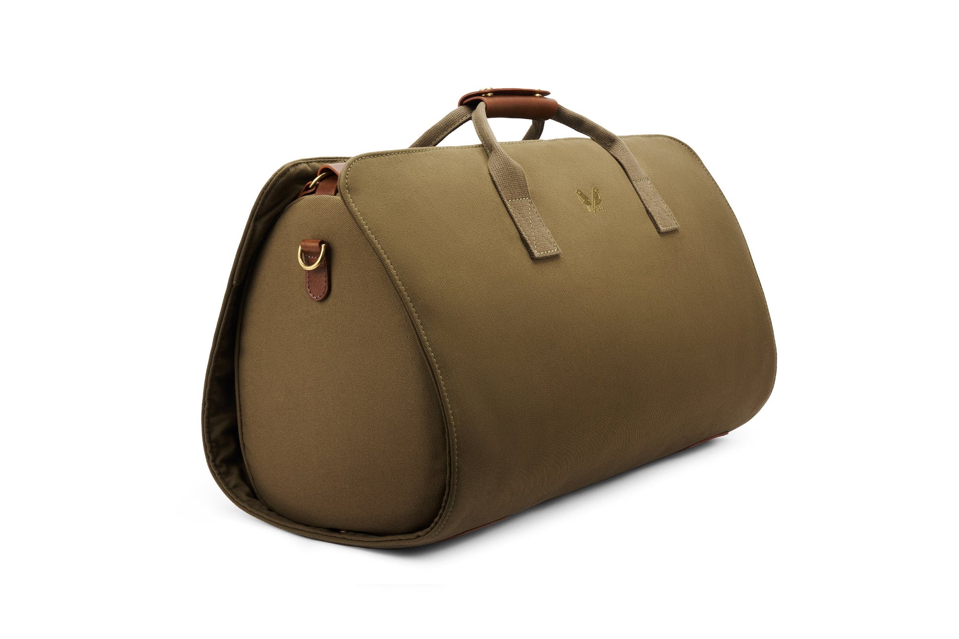 Bennett Winch - Suit Carrier Holdall Canvas in Olive.
