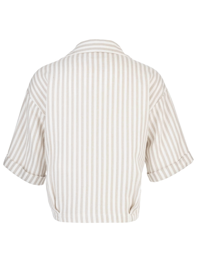 KUT From The Kloth - Donna Top w/Front & Back Pleat, Rolled Up Sleeve