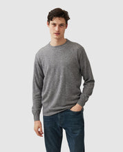 Load image into Gallery viewer, Model wearing Rodd &amp; Gunn - Christchurch Knit in Fog.
