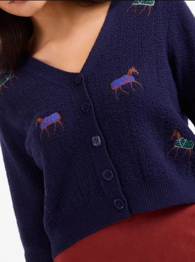 Sadie & Sage - Esme Embroidered Horse Cardigan