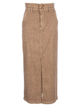 Load image into Gallery viewer, Kut from the Kloth - Freida Front Slit Skirt in wood.
