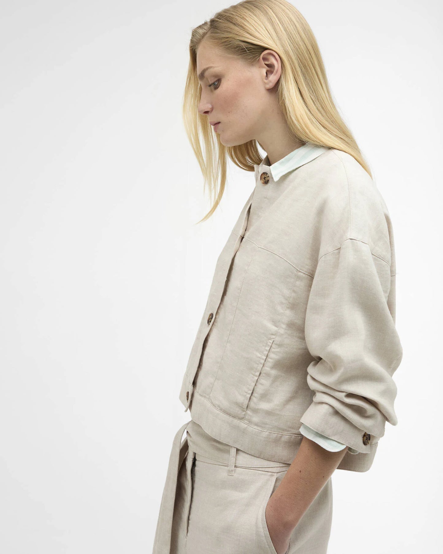 Barbour - Gabby Collarless Overshirt