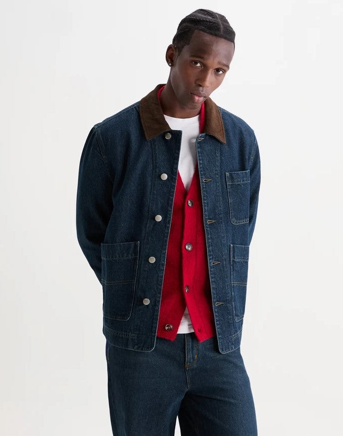 Wax London - Healey Denim Chore Jacket
